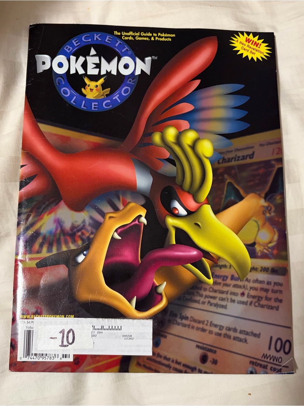 Beckett Pokémon Collector Magazine Issue #30 - Colorful Ho-Oh Cover